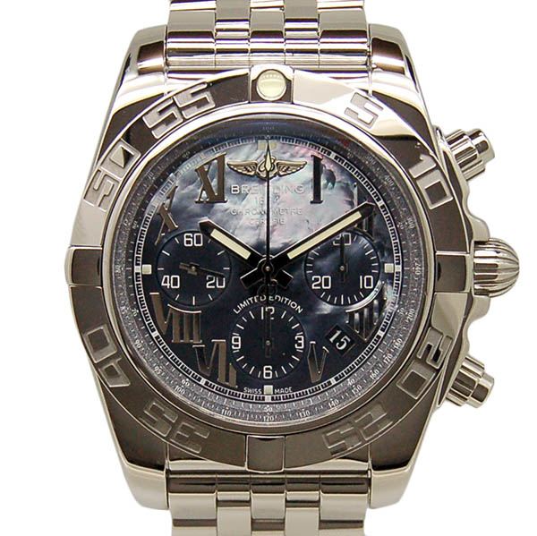 ブライトリング　BREITLING　クロノマット44　ジャパンリミテッド　A011BMPPA　ブラックシェル　日本400本限定　USED　中古