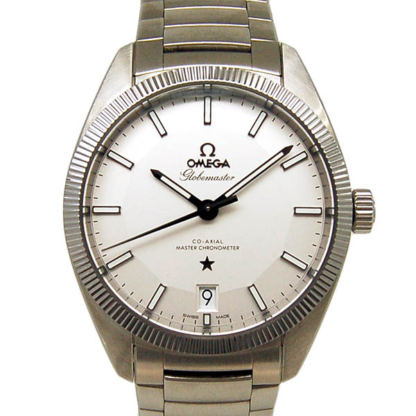 オメガ　OMEGA　コンステレーション　グローブマスター コーアクシャル マスター クロノメーター 　130.30.39.21.02.001　SS　シルバー　39mm　USED　中古