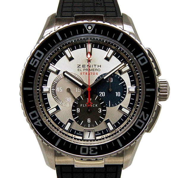 ゼニス　エルプリメロ　ストラトス　フライバック　フェリックスバウムガートナー　03.2066.405/69.R515　中古