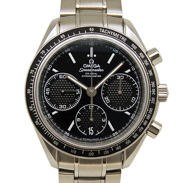 オメガ　OMEGA　スピードマスターレーシング　326.30.40.50.01.001　SS　ブラック　40mm　自動巻　USED　中古