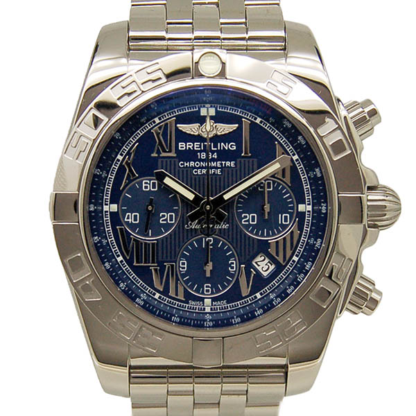 ブライトリング　BREITLING　クロノマット44　A011C83PA　ブルーローマ　44mm　中古　USED