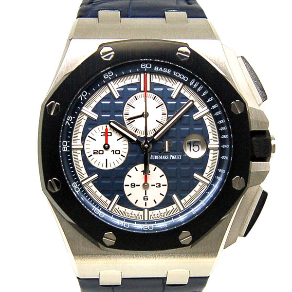 オーデマ・ピゲ　AUDEMARS PIGUET　ロイヤルオーク　オフショア　クロノグラフ　26401PO.OO.A018CR.01　プラチナ　44mm　USED　中古