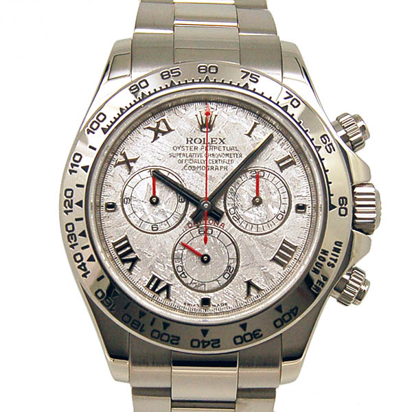 ロレックス　ROLEX　デイトナ　メテオライト　116509　K18WG　D番ルーレット　USED　中古