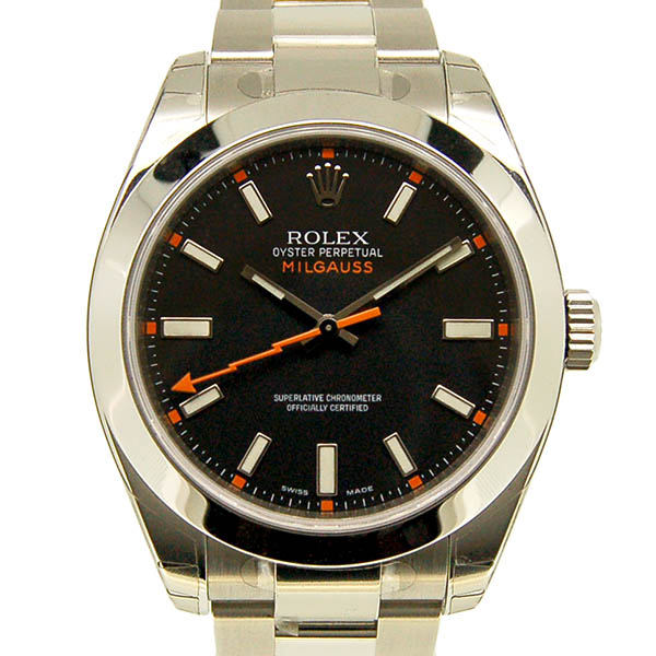 ロレックス　ROLEX　ミルガウス　116400　ブラック　M番　生産終了　未使用品
