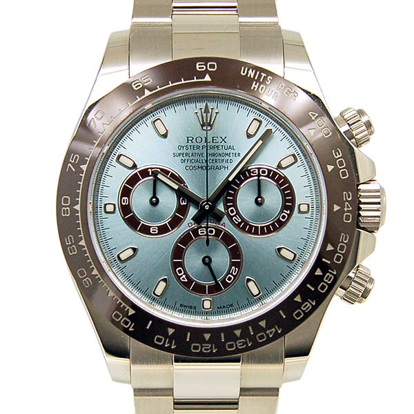 ロレックス　ROLEX　デイトナ　プラチナ　116506　アイスブルー　ランダム番　USED　中古