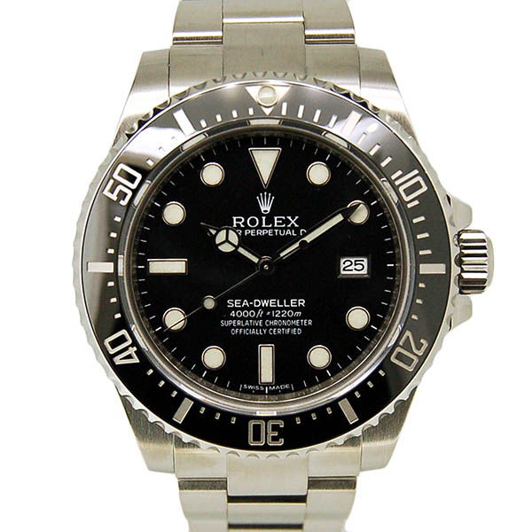 ロレックス　ROLEX　シードゥエラー4000　116600　SS　ブラック　生産終了　鏡面バックル　USED　中古