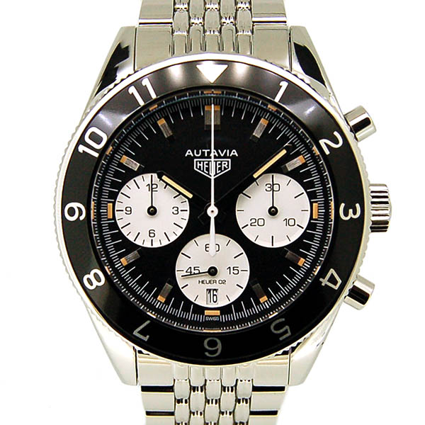 タグホイヤー　TAG HEUER　オータヴィア　ヘリテージ　キャリバー02 　クロノグラフ　CBE2110.BA0687　USED　中古