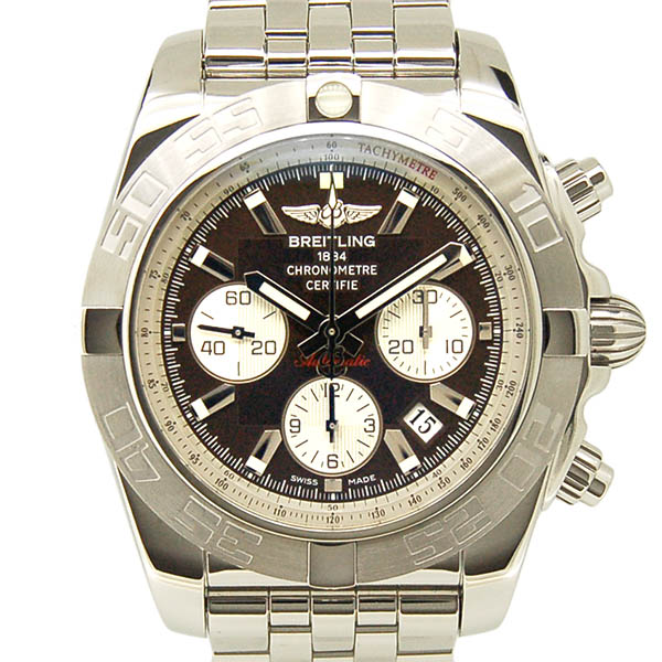 ブライトリング　BREITLING　クロノマット44　A012Q75PA　メタリカブラウン　SS　44mm　自動巻　USED　中古