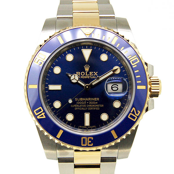 ロレックス　ROLEX　サブマリーナ　コンビ　Ref.116613LB　ブルー　SS×YG　ランダム番　国内正規　未使用品