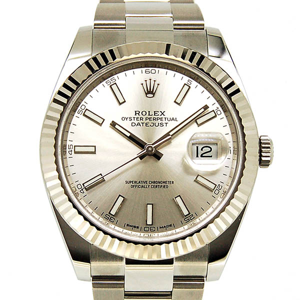 ロレックス　ROLEX　デイトジャスト41　126334　シルバー　国内正規　未使用品