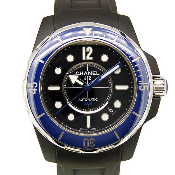 シャネル　CHANEL　J12　マリーン　42　H2559　ブラック　USED　中古