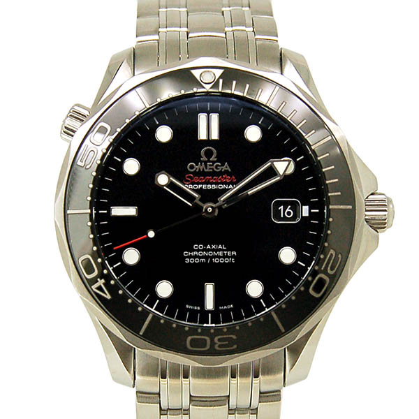 オメガ　OMEGA　シーマスター300　コーアクシャル　212.30.41.20.01.003　ブラック　41mm　USED　中古