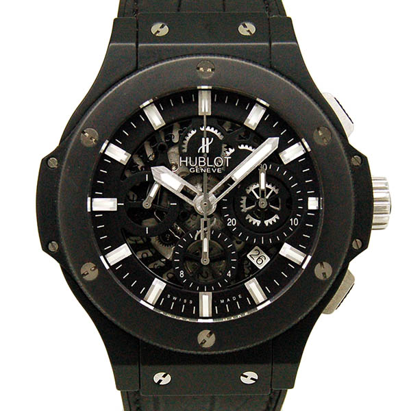 ウブロ　HUBLOT　ビッグバン　アエロバン　ブラックマジック　311.CI.1170.GR　44mm　ブラック　USED　中古