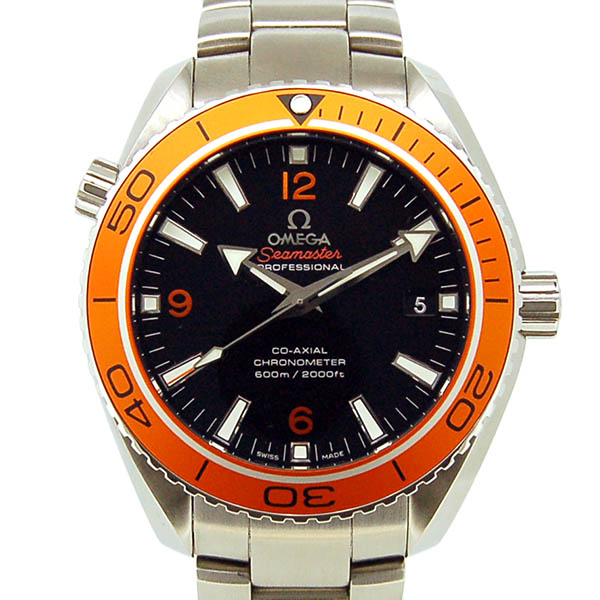 オメガ　OMEGA　プラネットオーシャン　232.30.42.21.01.002　オレンジベゼル　42mm　コーアクシャル　USED　中古