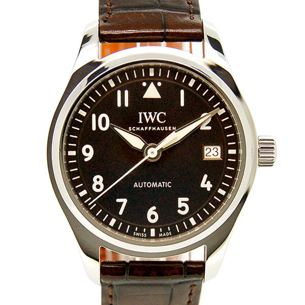 IWC　パイロットウォッチ　オートマティック　36　IW324009　ブラウン　USED　中古