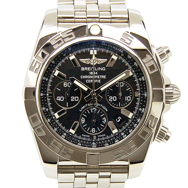 ブライトリング　BREITLING　クロノマット44　ジャパンリミテッド　S011BBBPA　日本400本限定　ブラック×ブラック　USED　中古　
