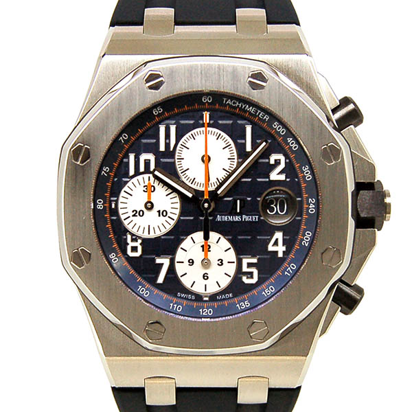 オーデマ・ピゲ　AUDEMARS PIGUET　ロイヤルオーク　オフショア　クロノグラフ　26470ST.OO.A027CA.01　ブルー/シルバー　USED　中古