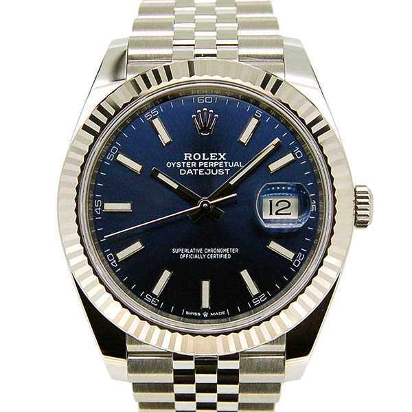 ロレックス　ROLEX　デイトジャスト41　126334　ブルー　国内正規　未使用品