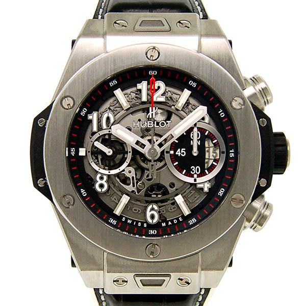 ウブロ　HUBLOT　ビッグバン ウニコ チタニウム　411.NX.1170.RX　45mm　USED　中古