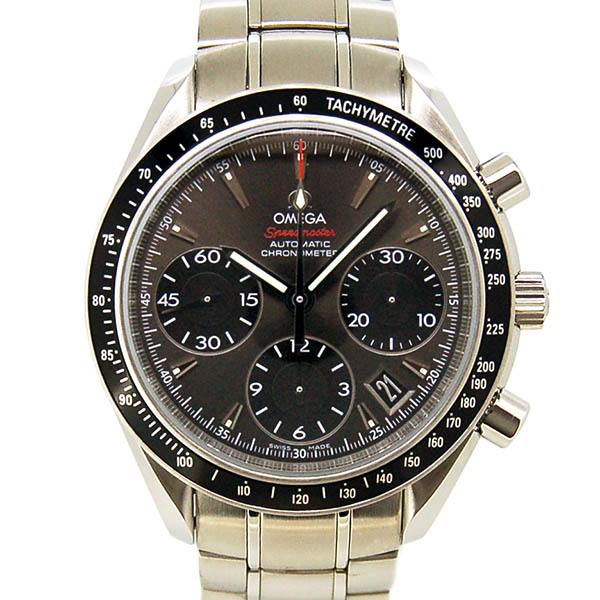オメガ　OMEGA　スピードマスターオートマティックデイト　323.30.40.40.06.001　グレー/ブラック　USED　中古