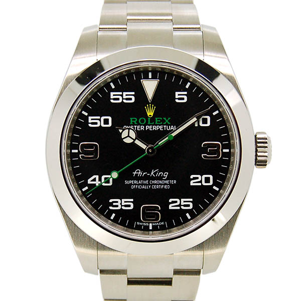 ロレックス　ROLEX　エアキング　Ref.116900　ブラック　40mm　国内正規　未使用品