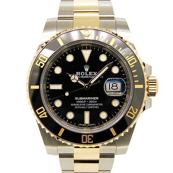 ロレックス　ROLEX　サブマリーナ　コンビ　Ref.116613LN　ブラック　ランダム番　国内正規　未使用品