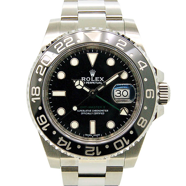ロレックス　ROLEX　GMTマスター2　Ref.116710LN　SS　ブラック　国内正規　未使用品