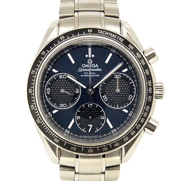オメガ　OMEGA　スピードマスターレーシング　326.30.40.50.03.001　SS　ブルー/ブラック　40mm　自動巻　USED　中古