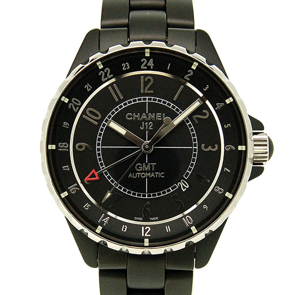 シャネル　CHANEL　J12　GMT　H3101　42mm　ブラック　USED　中古