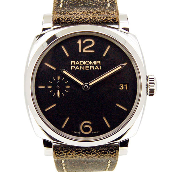 パネライ　PANERAI　ラジオミール1940　3デイズ　PAM00514　SS　47mm　手巻き　ブラック　USED　中古