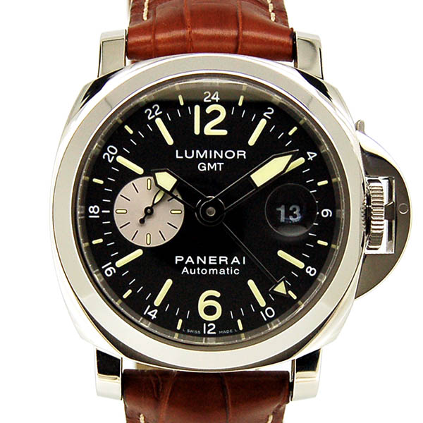 パネライ　PANERAI　ルミノールGMT　44mm　PAM00088　ブラック　R番　USED　中古