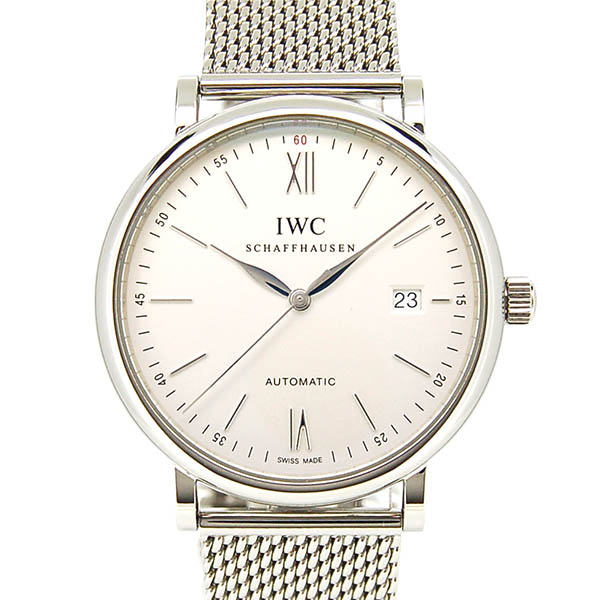 IWC　ポートフィノ　オートマティック　IW356505　SS　40mm　シルバー　USED　中古
