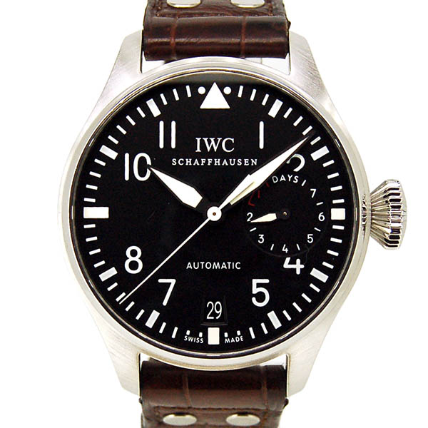 IWC　ビッグパイロットウォッチ　7デイズ　IW500401　ブラック　46mm　USED　中古