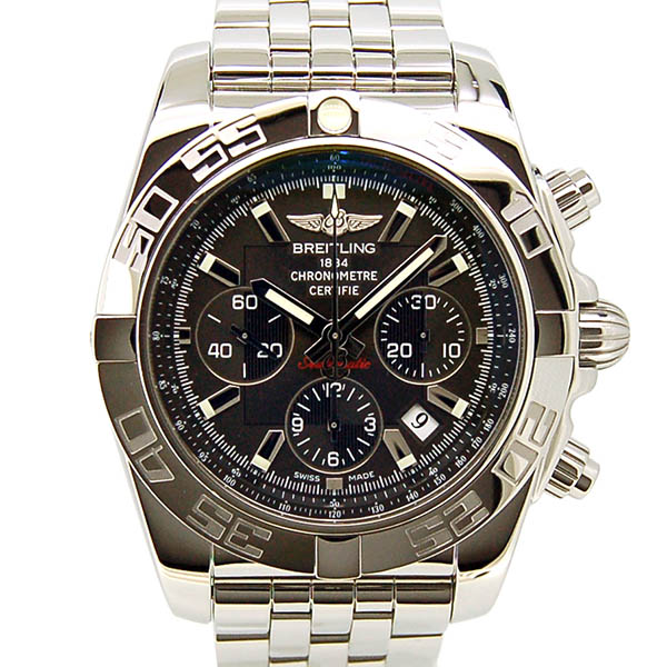 ブライトリング　BREITLING　クロノマット44　A011F46PA　ブラックアイグレー　SS　43,5mm　USED　中古