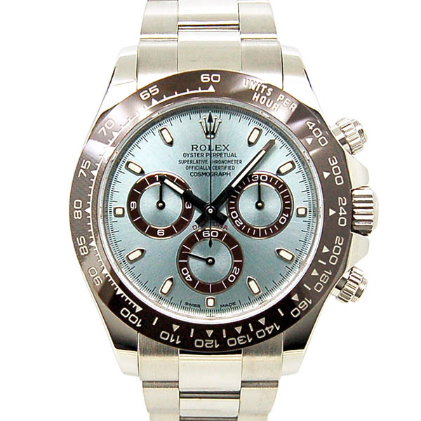 ロレックス　ROLEX　デイトナ　116506　アイスブルー　ランダム番　プラチナ　USED　中古