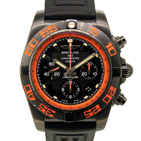 ブライトリング　BREITLING　クロノマット44　レイブン　M011B07VRB　スペシャルエディション　ラバー　44mm　USED　中古
