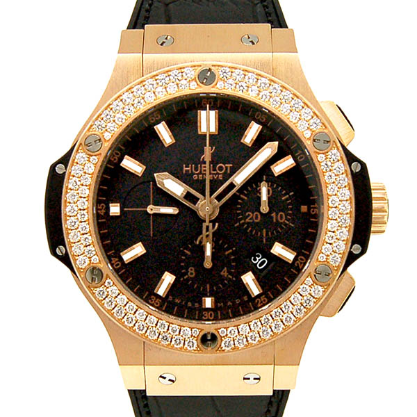 ウブロ　HUBLOT　ビッグバンエボリューション ベゼルダイヤ レッドゴールド　301.PX.1180.RX.1104　44mm　USED　中古
