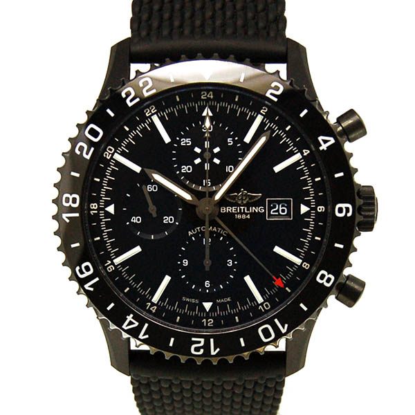ブライトリング　BREITLING　クロノライナー　M241B02QRB　46mm　ブラック　SS　未使用品