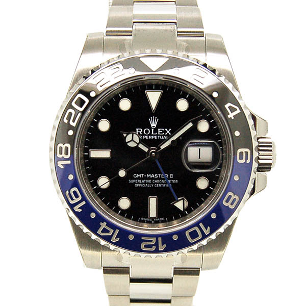 ロレックス ROLEX GMTマスター2 116710BLNR ブルー/ブラック 未使用品 ...