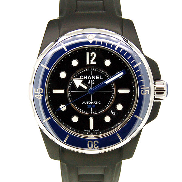 シャネル　CHANEL　J12　マリーン　42　H2559　ブラック　USED　中古