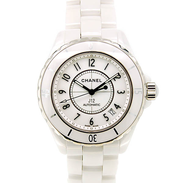 シャネル　CHANEL　J12　ホワイトセラミック　H0970　メンズ　自動巻　38mm　USED　中古