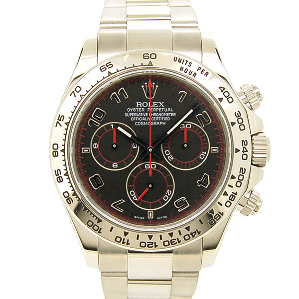 ロレックス　ROLEX　デイトナ　116509　ブラック　M番　18KWG　USED　中古