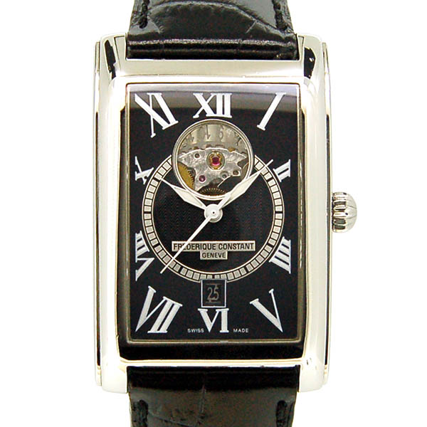 フレデリック・コンスタント　FREDERIQUE CONSTANT　カレ　ハートビート　FC-315BS4C26　革ベルト　USED　中古