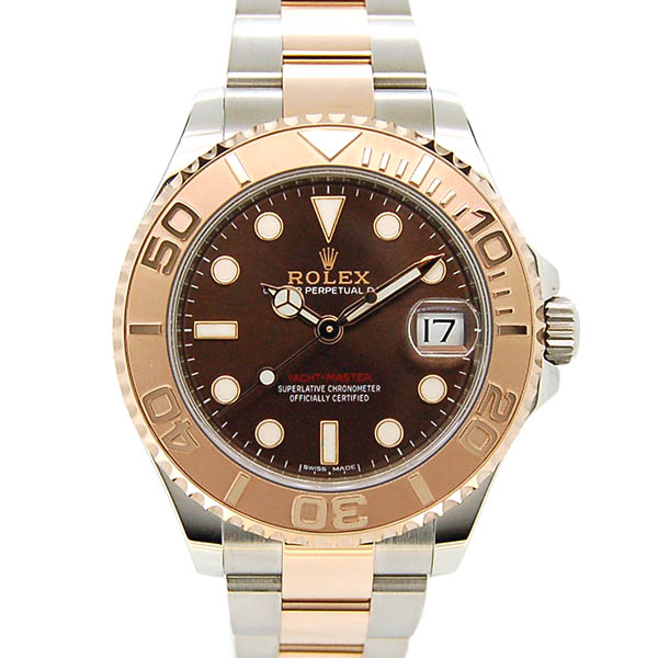 ロレックス　ROLEX　ヨットマスター37　268621　チョコレートブラウン　37mm　国内正規　未使用品