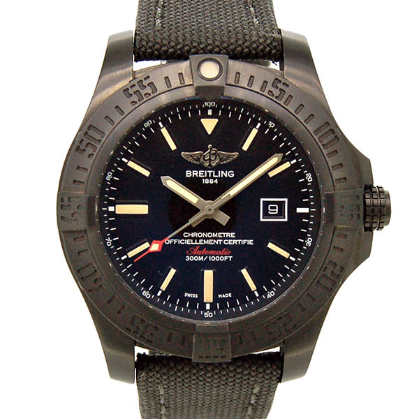ブライトリング　BREITLING　アベンジャー ブラックバード　V173B12MBA　48mm　自動巻　USED　中古