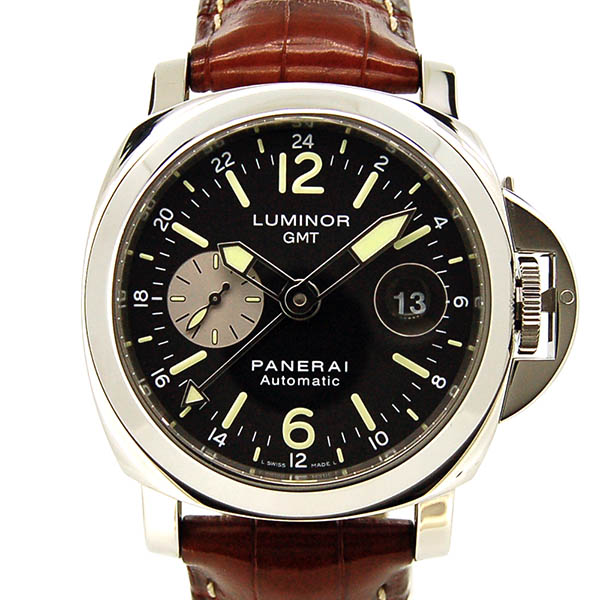 パネライ　PANERAI　ルミノールGMT　44mm　PAM00088　ブラック　R番　USED　中古