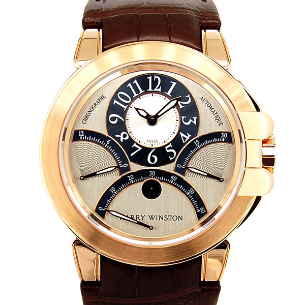 ハリーウィンストン　HARRY WINSTON　オーシャン トリプルレトログラード クロノグラフ　400/MCRA44R(OCEACT44RR027)　44mm　USED　中古