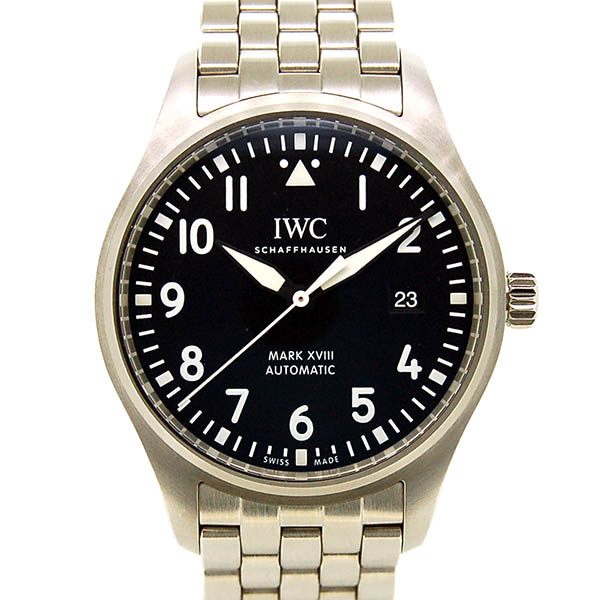 IWC　パイロットウォッチ　マーク18　IW327011　ブラック　USED　中古