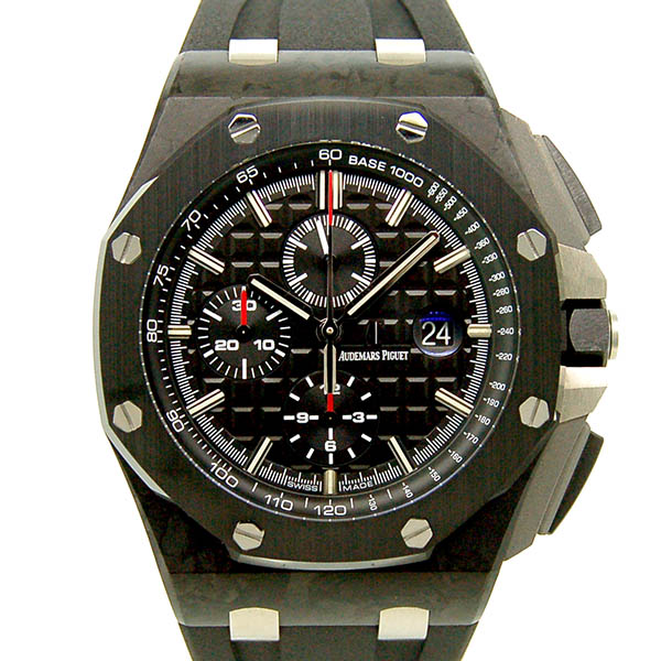 オーデマ・ピゲ　AUDEMARS PIGUET　ロイヤルオーク オフショア クロノグラフ　26400AU.OO.A002CA.01　フォージドカーボン　44mm　USED　中古