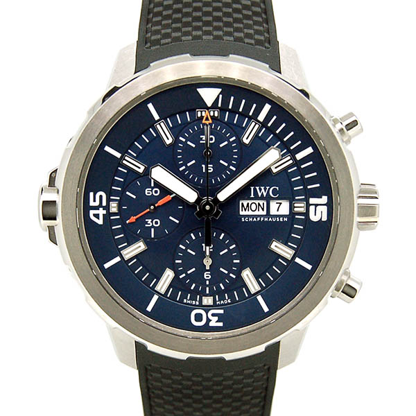 IWC　アクアタイマー クロノグラフ　ジャック・クストー　IW376805　ラバー　44mm　USED　中古